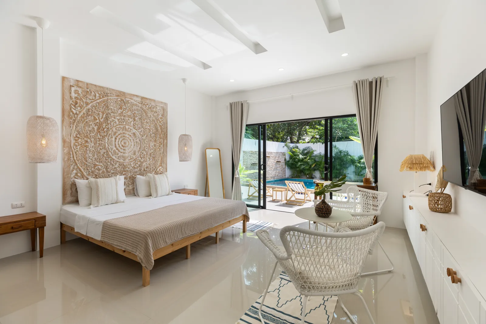 Bedroom 2 at Chaweng Boutique Private Pool Villa