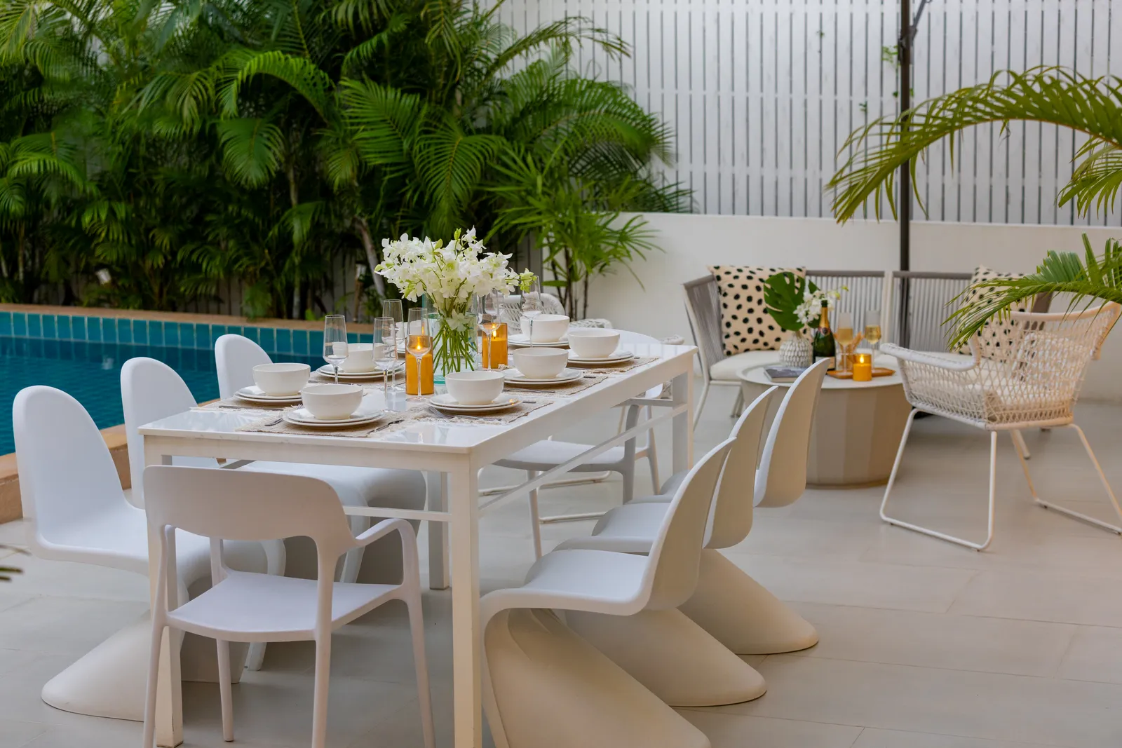 Dining Areas at Chaweng Boutique Private Pool Villa