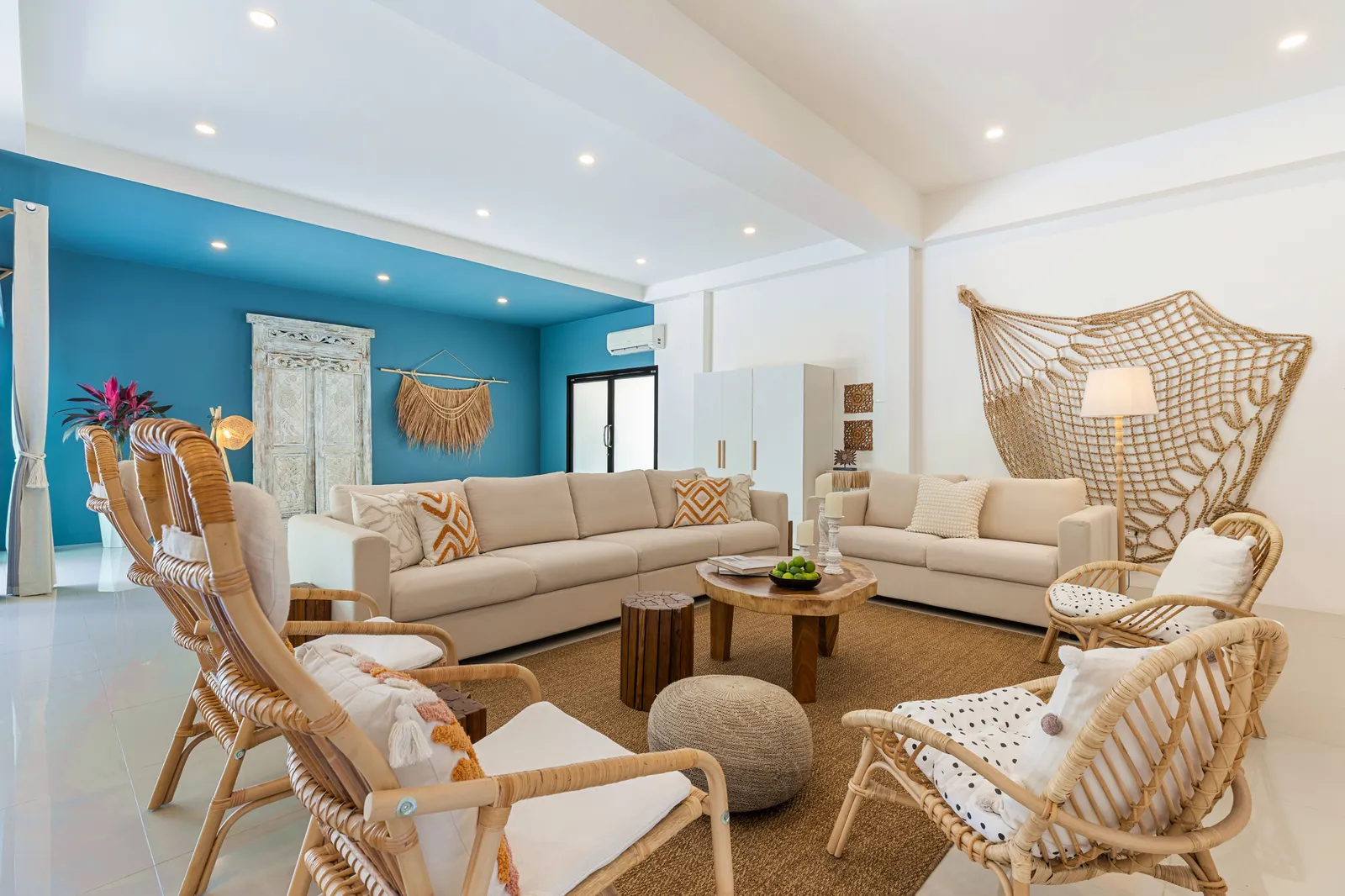 Living Room at Chaweng Boutique Private Pool Villa